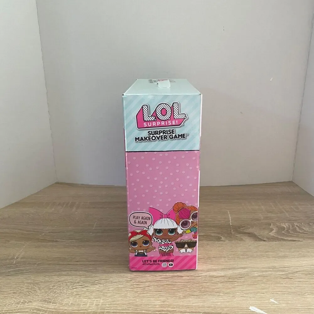 LOL Surprise Makeover Picture Matching Dress Up Game Mirror Lined Vanity Box New
